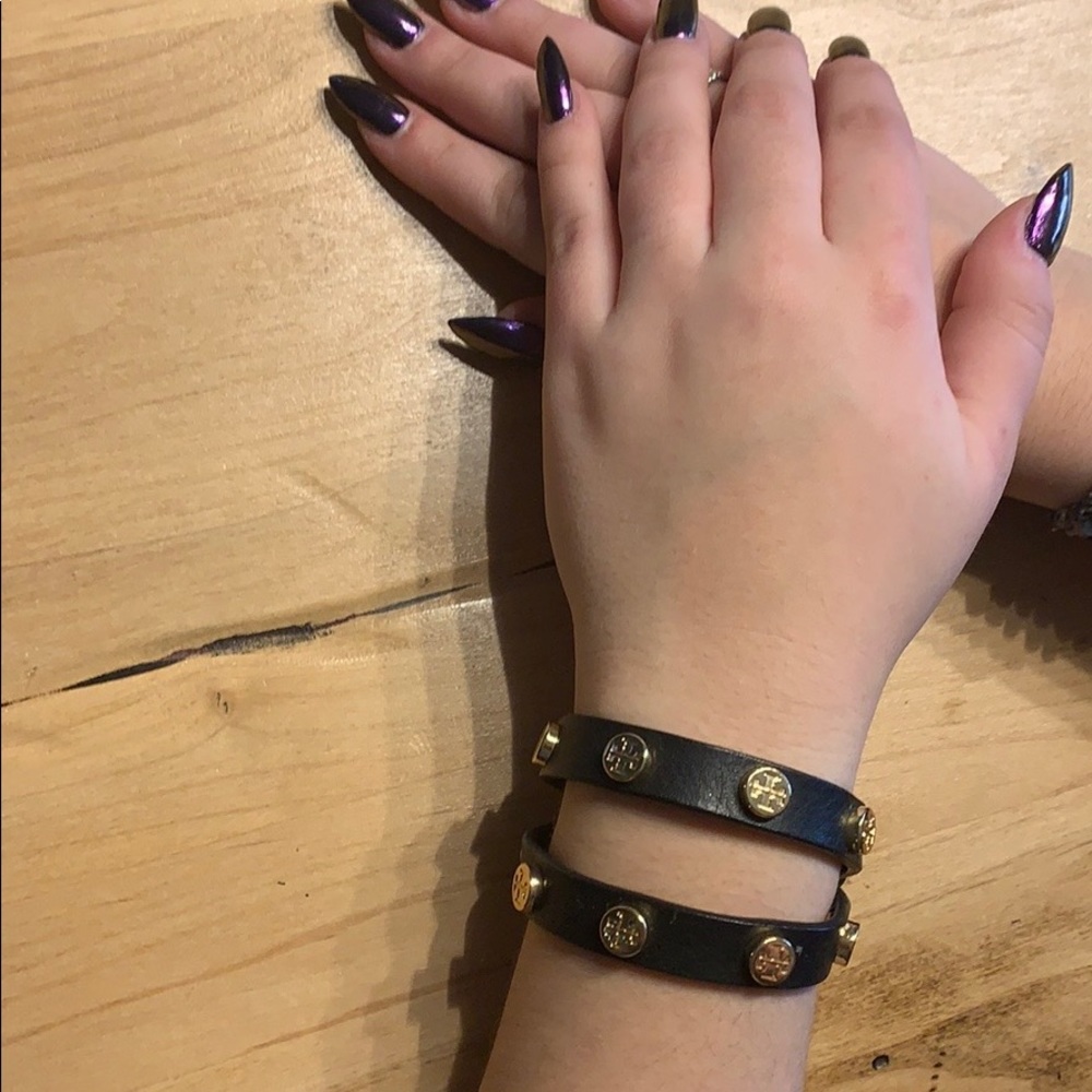 Tory Burch leather bracelet